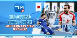Kèo cược số lượng góc 7m - Kinh nghiệm chơi từ cao thủ cá cược