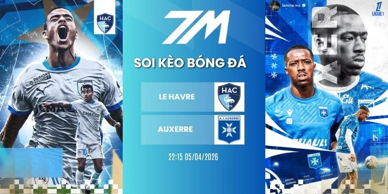 Kèo Bóng Đá Le Havre Vs Auxerre Hôm Nay Ngày 05/04/2026 – Ligue 1