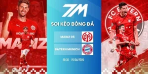 Kèo bóng đá Mainz 05 vs Bayern Munich hôm nay ngày 25/04/2026 - Bundesliga