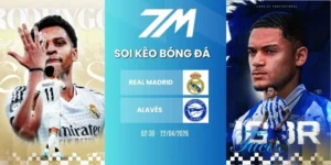 Kèo bóng đá Real Madrid vs Alavés hôm nay ngày  22/04/2026 - La Liga