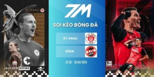 Kèo bóng đá St. Pauli vs Köln hôm nay ngày 18/04/2026 - Bundesliga