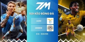 Kèo nhà cái Lazio vs Udinese hôm nay ngày 28/04/2026 - Serie A