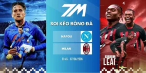 Kèo nhà cái Napoli vs Milan hôm nay ngày 06/04/2026 - Serie A