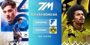 Tỷ lệ kèo Hoffenheim vs Dortmund hôm nay ngày 18/04/2026 - Bundesliga