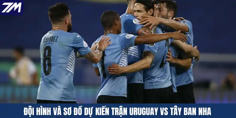 Đội hình và sơ đồ dự kiến trận Uruguay vs Tây Ban Nha