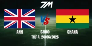 Tỷ Lệ Nhà Cái Anh Vs Ghana - Bảng L World Cup 03h00 24/06/2026