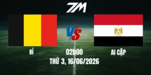 Tỷ Lệ Nhà Cái Bỉ Vs Ai Cập - Bảng G World Cup 02h00 16/06/2026