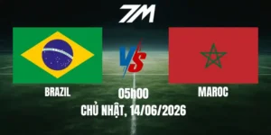 Tỷ Lệ Nhà Cái Brazil Vs Maroc - Bảng C World Cup 05h00 14/06/2026